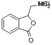 3-氨基甲基苯酞盐酸盐结构式_35690-69-8结构式