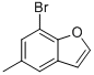 7-Bromo-5-methyl-1-benzofuran Structure,35700-48-2Structure