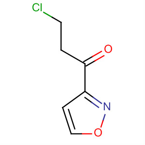 (9CI)-3-氯-1-(3-异噁唑基)-1-丙烷酮结构式_357405-87-9结构式