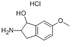 2-氨基-6-甲氧基茚满-1-醇盐酸盐结构式_357407-97-7结构式