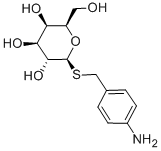 1-(4-氨基苄基硫代)-beta-d-吡喃葡萄糖结构式_35785-20-7结构式