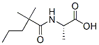 N-(2,2-二甲基-1-氧代戊基)-丙氨酸结构式_358388-30-4结构式