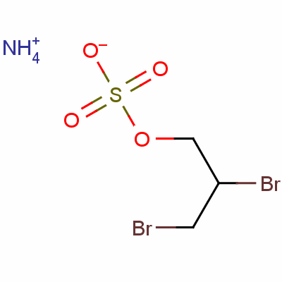 2,3-二溴丙基硫酸铵结构式_35839-50-0结构式