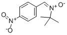 N-叔丁基-α-(4-硝基苯基)硝酮结构式_3585-88-4结构式