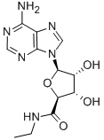 5’-N-乙基酰胺基腺苷结构式_35920-39-9结构式