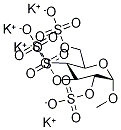 Methyl alpha-d-glucopyranoside 2,3,4,6-tetra-o-sulfate, potassium salt Structure,359437-01-7Structure