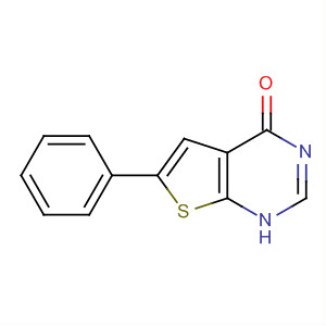 6-苯基-3H-噻吩并[2,3-d]嘧啶-4-酮结构式_35970-78-6结构式