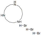 1,5,9-三氮杂环十二烷三氢溴酸结构式_35980-62-2结构式