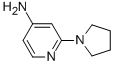 2-(吡咯烷-1-基)吡啶-4-胺结构式_35981-63-6结构式