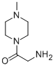 2-氨基-1-(4-甲基哌嗪-1-基)乙酮结构式_359821-43-5结构式