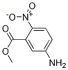 5-氨基-2-硝基-苯甲酸甲酯结构式_35998-96-0结构式