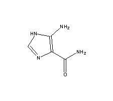 4-氨基-5-咪唑甲酰胺结构式_360-97-4结构式