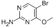 2-氨基-5-溴-4-甲氧基嘧啶结构式_36082-45-8结构式