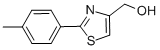 (2-对甲苯-4-噻唑)-甲醇结构式_36093-97-7结构式