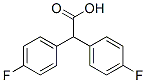 Bis(4-fluorophenyl)acetic acid Structure,361-63-7Structure
