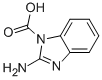 2-氨基-1H-苯并咪唑-1-羧酸结构式_36128-67-3结构式