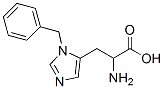 2-氨基-3-(3-苄基-3H-咪唑-4-基)-丙酸结构式_3617-60-5结构式