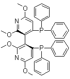 (R)-(+)-2,2’,6,6’-tetramethoxy-4,4’-bis(diphenylphosphino)-3,3’-bipyridine Structure,362524-23-0Structure