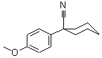 1-(4-Methoxyphenyl)-1-cyclohexanecarbonitrile Structure,36263-51-1Structure