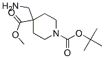1,4-Piperidinedicarboxylic acid, 4-(aminomethyl)-, 1-(1,1-dimethylethyl) 4-methyl ester Structure,362703-35-3Structure