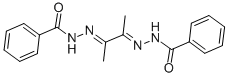 2,3-Butanedione bis(benzoylhydrazone) Structure,36289-79-9Structure