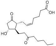 13,14-二氢-15-酮前列腺素e2结构式_363-23-5结构式