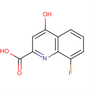 8-Fluoro-4-hydroxyquinoline-2-carboxylic acid Structure,36308-79-9Structure