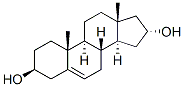 雄甾-5-烯-3beta,16alpha-二醇结构式_3642-89-5结构式
