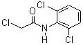 2-氯-n-(2,6-二氯苯基)乙酰胺结构式_3644-56-2结构式