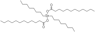 二月桂酸二正辛基锡结构式_3648-18-8结构式