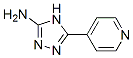 5-(吡啶-4-基)-4H-1,2,4-三唑-3-胺结构式_3652-17-3结构式