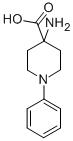 4-氨基-1-苯基哌啶-4-羧酸结构式_365554-49-0结构式