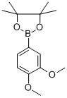 2-(3,4-二甲氧基苯基)-4,4,5,5-四甲基-1,3,2-二噁硼烷结构式_365564-10-9结构式