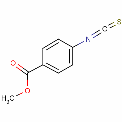 4-甲氧基羰基苯基 异硫氰酸结构式_3662-78-0结构式