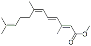 反式,反式-法尼基酸甲酯结构式_3675-00-1结构式