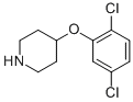 4-(2,5-二氯苯氧基)哌啶结构式_367501-13-1结构式