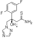 艾沙康唑中间体结构式_368421-58-3结构式