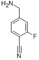 4-(氨基甲基)-2-氟苯甲腈结构式_368426-73-7结构式