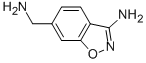 3-氨基-1,2-苯异噁唑-6-甲胺结构式_368426-78-2结构式