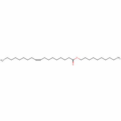 油酸癸脂结构式_3687-46-5结构式
