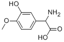 氨基-(3-羟基-4-甲氧基-苯基)-乙酸结构式_368858-99-5结构式