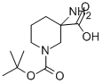 3-氨基-1-叔丁氧羰基哌啶-3-羧酸结构式_368866-17-5结构式