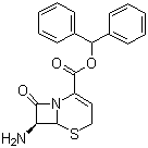 7-Amino-8-oxo-5-thia-1-azabicyclo[4.2.0]oct-2-ene-2-carboxylic acid diphenylmethyl ester Structure,36923-21-4Structure