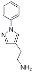 2-(1-苯基-1H-吡唑-4-基)-乙胺结构式_369652-04-0结构式