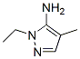 1-Ethyl-4-methyl-1H-pyrazol-5-amine Structure,3702-13-4Structure