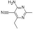 4-氨基-6-乙基-2-甲基-5-嘧啶甲腈结构式_37046-95-0结构式