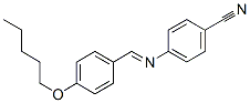 4-(戊氧基)苯亚甲基-4-氰基苯胺结构式_37075-25-5结构式