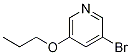 3-Bromo-5-propoxypyridine Structure,370879-78-0Structure