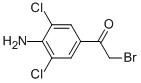 4-Amino-3,5-dichloro-alpha-bromoacetophenone Structure,37148-47-3Structure