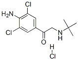 4-Amino-3,5-Dichloro-Alpha-Tert-Butylaminoacetophenone Structure,37148-49-5Structure